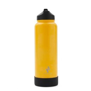 Botella Termica Hydra Go Acero Inoxidable 1000Ml - Amarillo/Negro