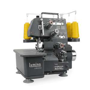 Máquina De Coser Overlock Lumina Sienna Silver 4 Hilos