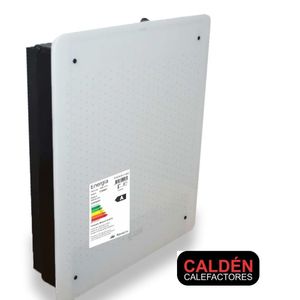 Calefactor Calden 4000 kcal Frente Blanco Gas Natural Tiro Balanceado