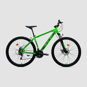 Bicicleta Mountain Bike Rodado 29” Cuadro Acero SLP 10Pro Gris/Verde
