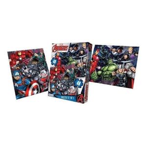 2 Puzzles Rompecabezas Juego Avengers Los Vengadores 