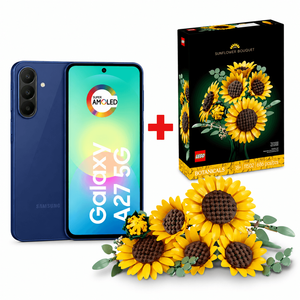Combo Dia de la Madre Celular Samsung A27 256/8GB Azul + Girasoles Lego 11502