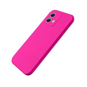 Prot Silicone Case Motorola G84 Fucsia