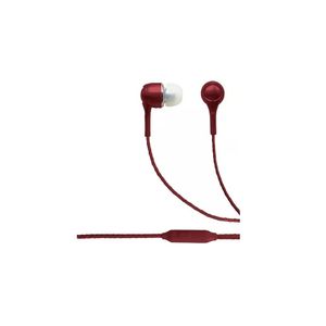Auricular In-ear con Cable - Blaupunkt 1408 - Rojo