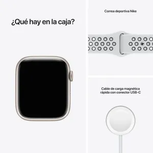 Apple Watch Nike Series 7 45mm GPS A2474 Star Aluminium Case Seminovo - SL  Shop - A melhor loja de smartphones, games, acessórios e assistência técnica