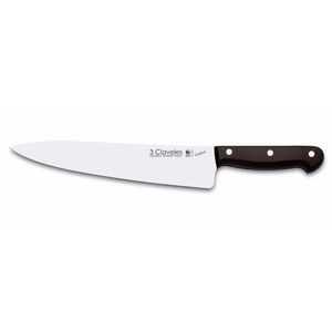 Cuchillo 3 Claveles Uniblock Acero Inox 30cm Cocinero 1166