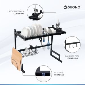 Secaplatos Escurridor Suono Organizador Grande Bacha 65 cm
