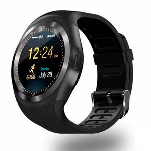 Reloj Inteligente Smartwatch Y1 Negro Deportivo Android IOS  Cronometro Control de Musica