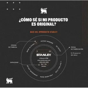 Termo Stanley Clasica TERMO CLASICO 950 ML de acero inoxidable 950mL negro