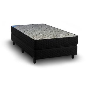 Conjunto Colchón y Sommier Topacio Residence Resortes 190 x 80 cm