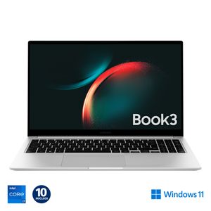 Notebook Samsung 15.6" Intel Core i7 10 Núcleos 512GB 16GB Galaxy Book3 NP750XFG-KB1A Silver