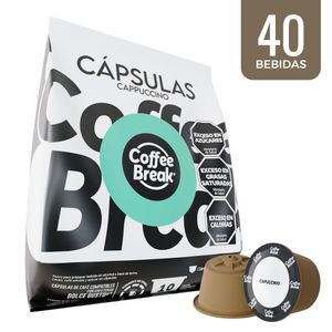 Pack 40 cápsulas de Cappuccino Coffee Break - Dolce Gusto compatibles
