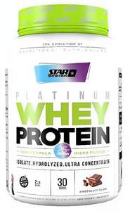 Star Nutrition Platinum Whey Protein  X 2Lbs Chocolate Suizo