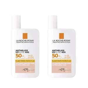 Anthelios UV Mune 400 Fluido Color Fps50 La Roche Posay x 2u