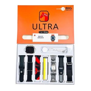 Smartwatch Ultra 7 en 1 - Función Llamada - 49mm - 7 Mallas incluidas