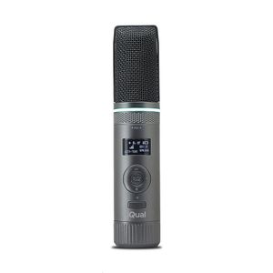 Microfono Inalambrico Iqual Sd20 Condensador Autotune C/ Pie