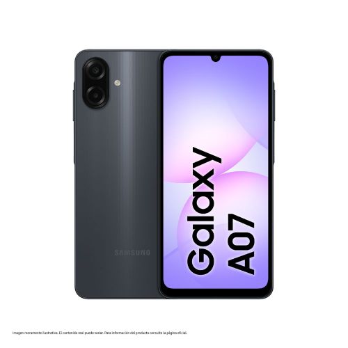 Celular Samsung Galaxy A07 64GB Negro