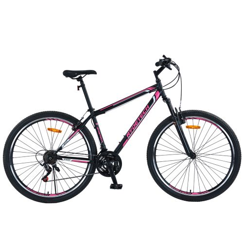 Bicicleta Mtb Rydetech 300 Mountain Bike R29 21v Talle M Negro/Rosa