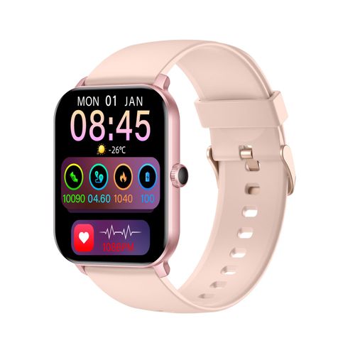 Reloj Inteligente Mujer Smartwatch NT14 Rosa Bluetooth Android IOS