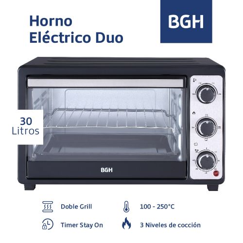 Hornito Eléctrico BGH BHE40M19N 40 Lts