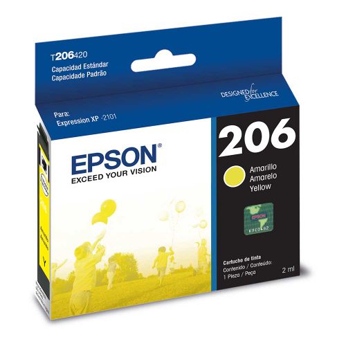 Cartucho de Tinta Epson T206420-AL Amarilla