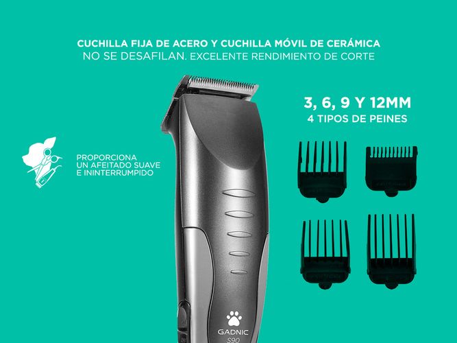 M quina De Cortar Pelo Para Perros Gadnic CPC12 10W Accesorios