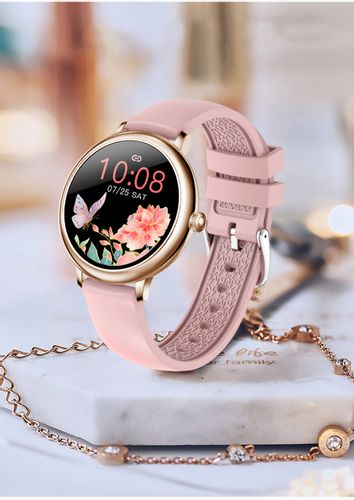 Reloj inteligente Smartwatch CF80 Rosa