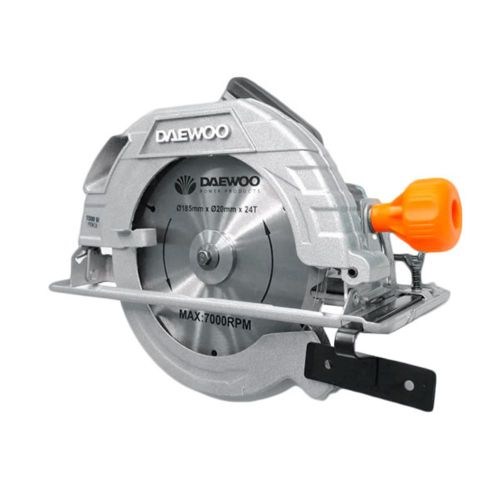 Sierra Circular de Mano 1500W 12A 5500RPM, con GuíaLláser, Motor