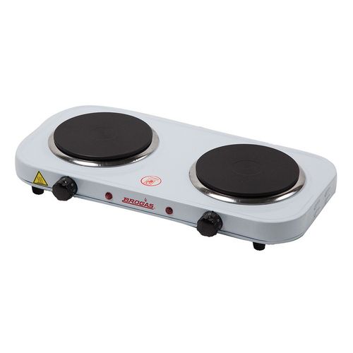 Anafe Eléctrico Brogas 44 cm 2 Hornallas 2000w
