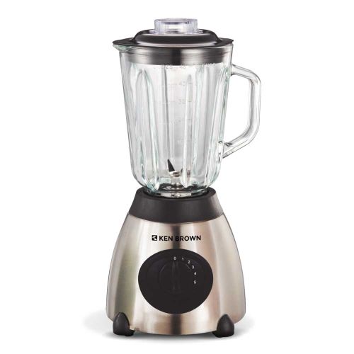 Licuadora de acero c/jarra de vidrio Ken Brown pica hielo 800W KBL-800