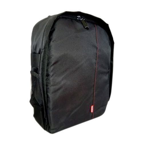 Mochila Bolso Para Cámara Reflex Y Accesorios Rojo