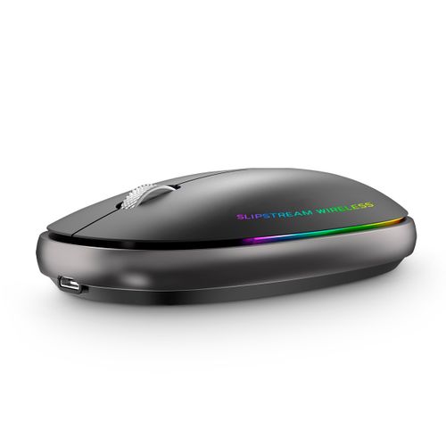 Mouse Inalámbrico KANEDA Crown Mustang Modo Dual RGB Negro