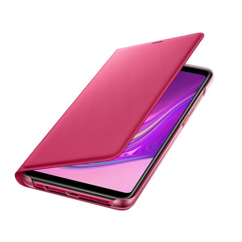 Funda Wallet Cover Galaxy A9 Pink