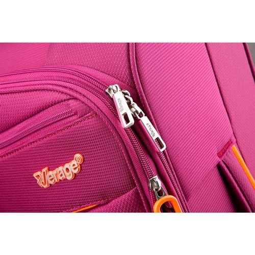 Set de 3 Valijas Ultralivianas Verage So-Light Rosa