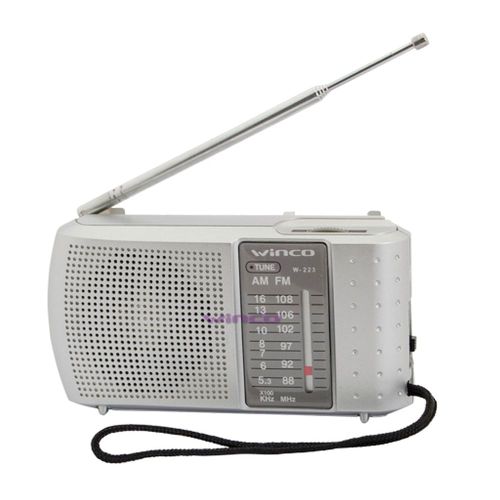 Radio portátil Winco AM/FM - Comprar en Mega Hogar