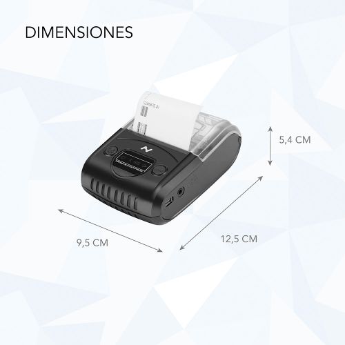 Impresora Térmica Nictom IT01 Bluetooth Tickets Portátil