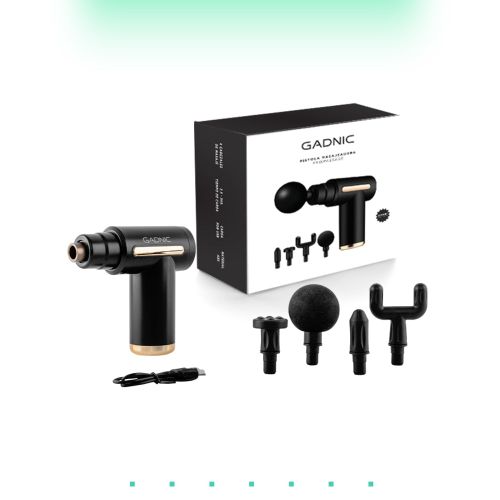 Pistola Masajeadora Gadnic PROMASSAGE Inalámbrica