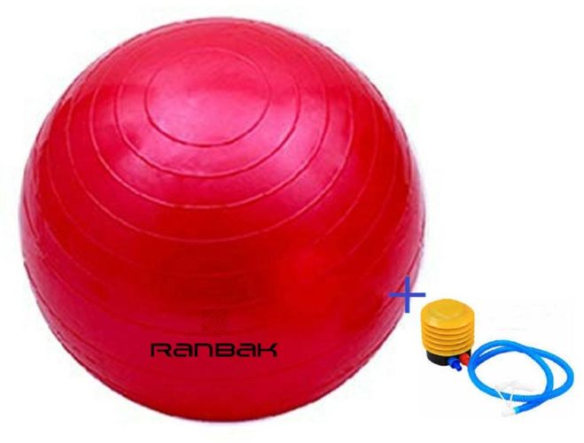 Pelota De Esferodinamia 65 Cm Yoga Pilates Gym Con Inflador