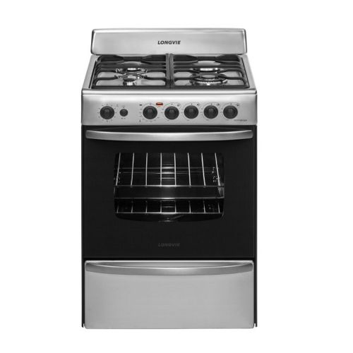 Cocina Multigas Longvie 19501X Inox 56 CM
