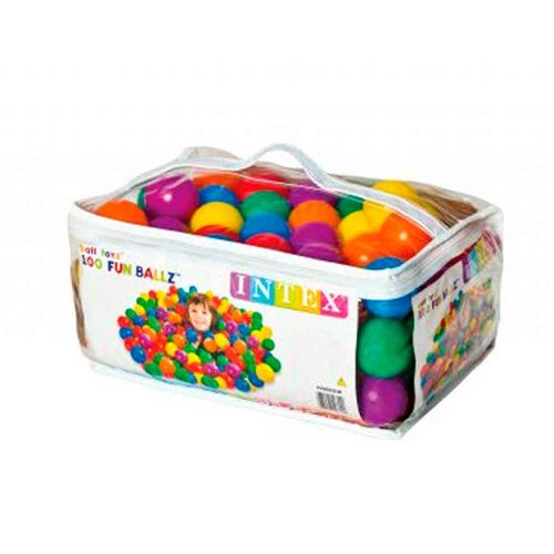 Pelotas plasticas intex new arrivals