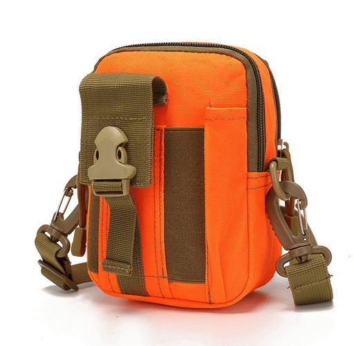 orange molle pouch