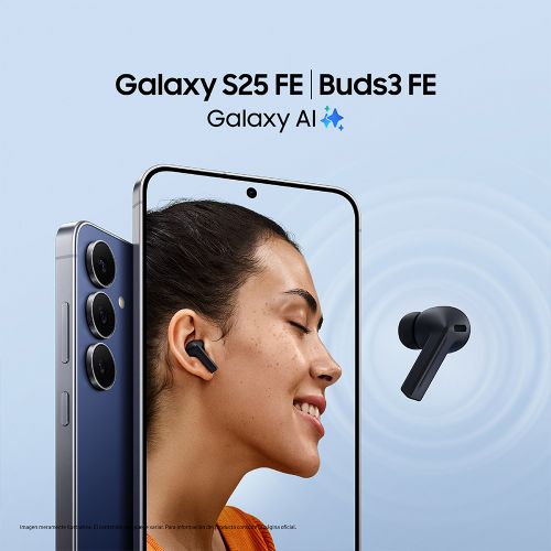 Celular Samsung Galaxy S25 FE 5G 256GB Negro