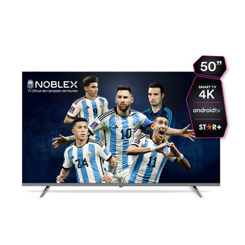 Vista Espolvorear Destilar Smart TV LED 50” 4K Noblex DR50X7550
