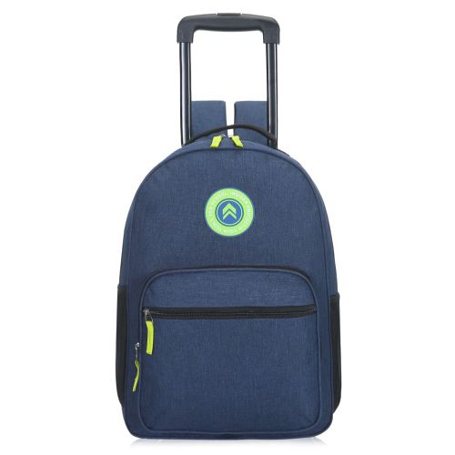 Mochila Con Carro Insider 17 Pulg Escolar Carrito