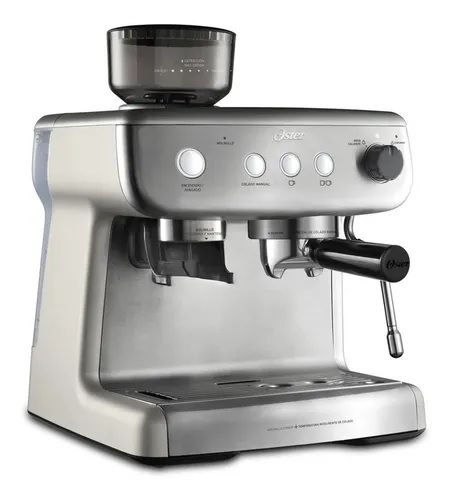 Cafetera Oster Perfect Brew 15 Bares Espresso Molino A Inox