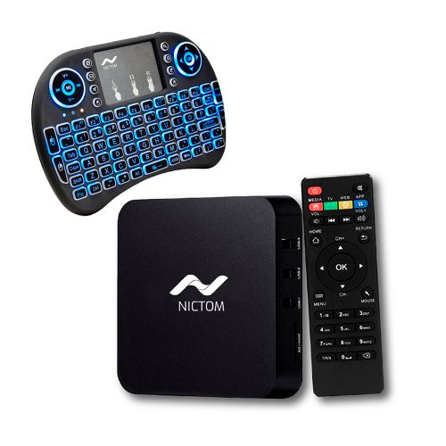 TV BOX Convertidor TV a Smart TV Internet Netflix  PlayStore
