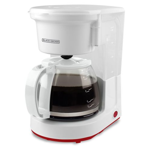 Cafetera de 8 tazas BLACK+DECKER Blanco CM0410-AR