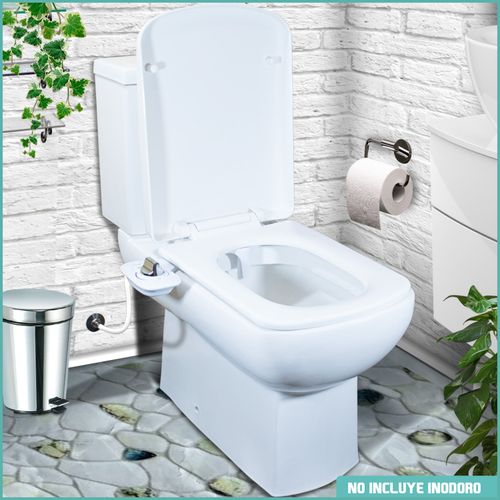 Bidet Para Inodoro Flowy Tecno Griferia Adaptable Agua Fria