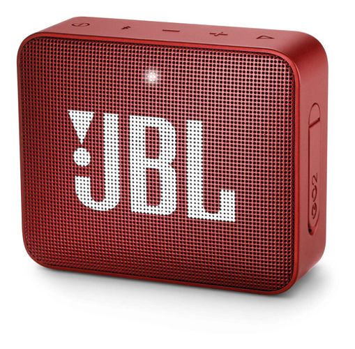 Parlante Bluetooth Jbl Go 2 Rojo Portátil Resistencia Ipx7 Color Ruby red