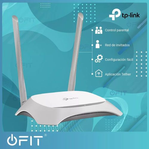 Router Wifi Tp Link 300 Mbps 2 Antenas Inalambrico